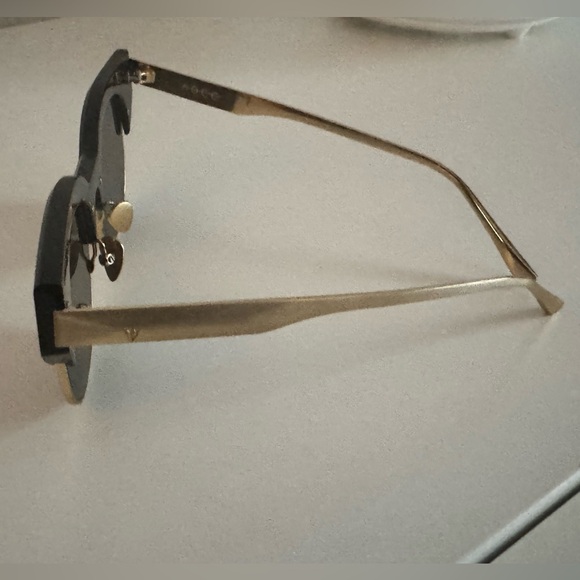 Valley Eyewear ADCC II black w gold titanium trim - Picture 6 of 6